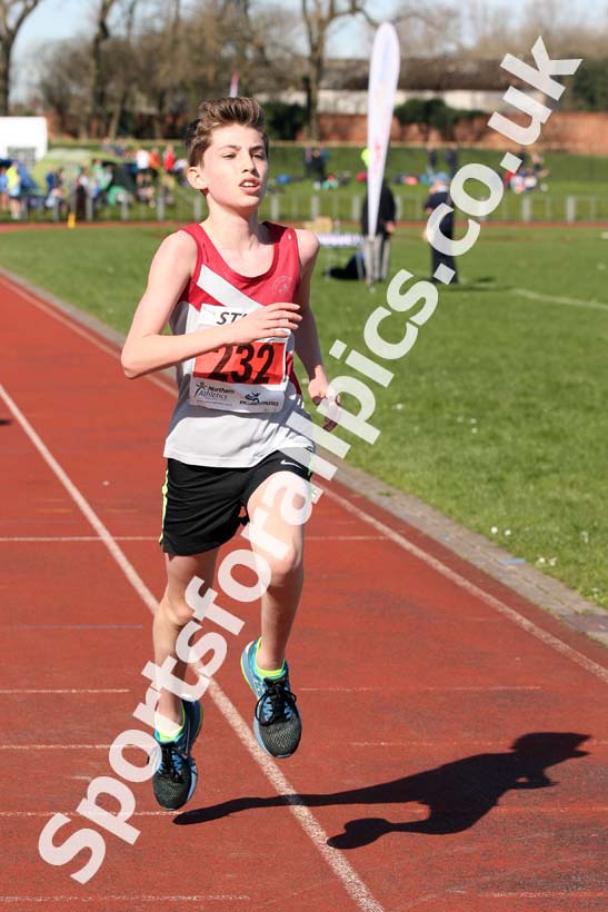 Boys Under-15s 5k Road Race, Stanley Park, Blackpool. Photo: David T. Hewitson/Sports for All Pics